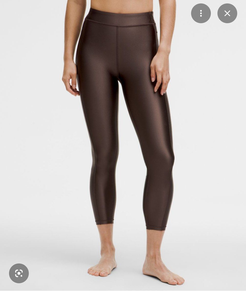 Lululemon Shiny Brown Leggings Size 2