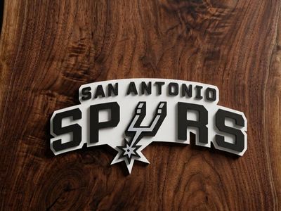 San Antonio Spurs 3D Sign Wall Decor