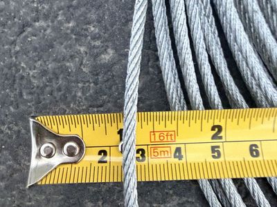 Coil of Galvanized Steel Wire Cable / Roping