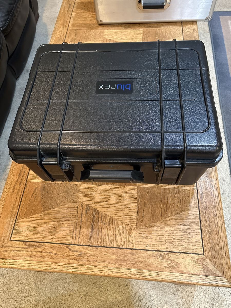 BluRex Hard Case for DJI Phantom 4 Pro Drone - Black, Foam Insert