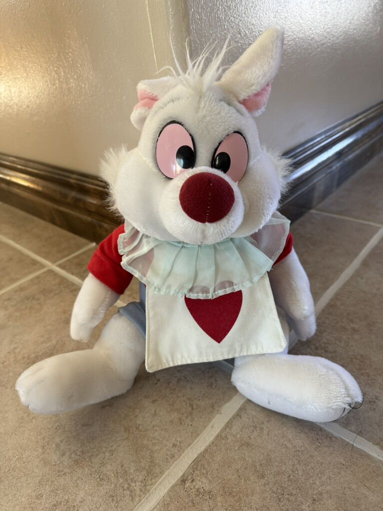 Vintage Disneyland White Rabbit 15