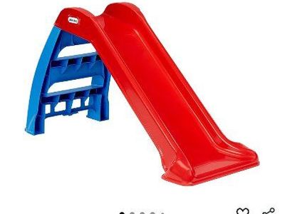 Little Tikes First Slide - Indoor/Outdoor Toddler Slide, Easy Set Up & Store (Ages 18 Months-6 Years)