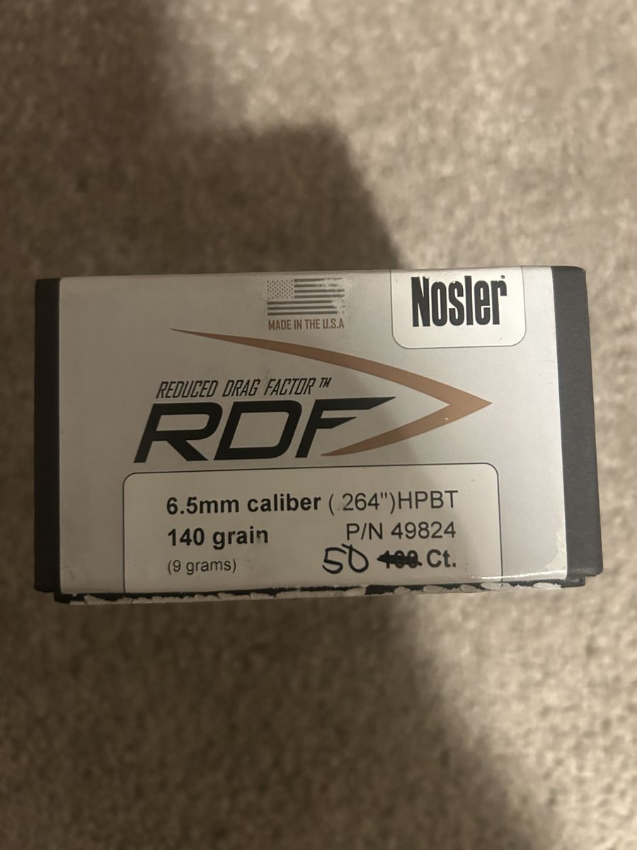 6.5 140gr RDF