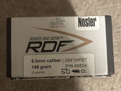 6.5 140gr RDF
