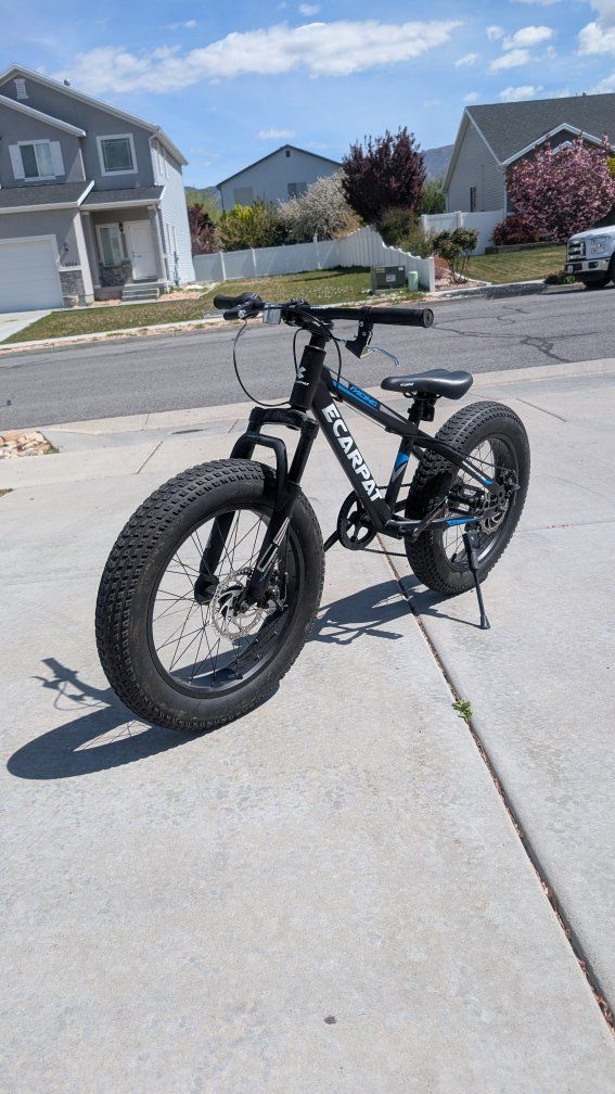 20 inch fat tire 7 speed bike