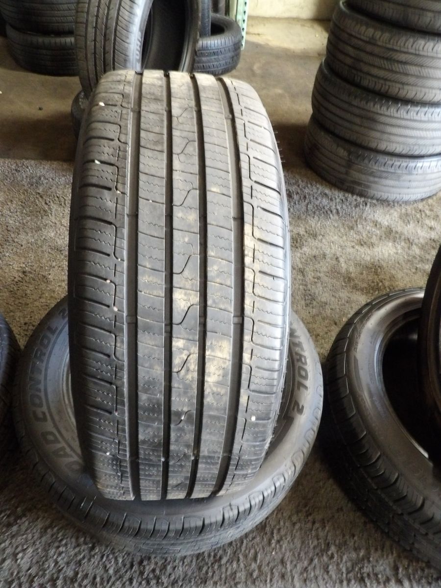 225/55R17 BFGOODRICH ADVANTAGE PAIR OF TWO USED TIRES