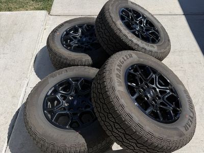 Ford F150 Rims and Tires 275/65R18 Goodyear
