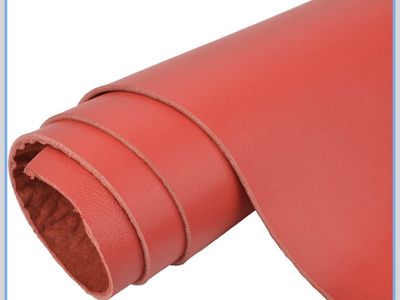 Red Lambs Leather 26”x30” High Quality!