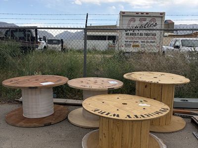 XL Wooden Wire Spools