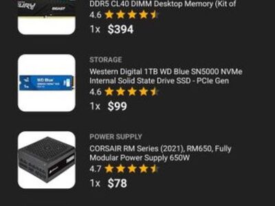 SFF mATX High Performance Gaming PC