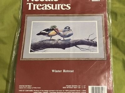 Lot of 7 Needle Treasures & Bucilla Counted Cross Stitch Kits (See photos of front & back of each kit)