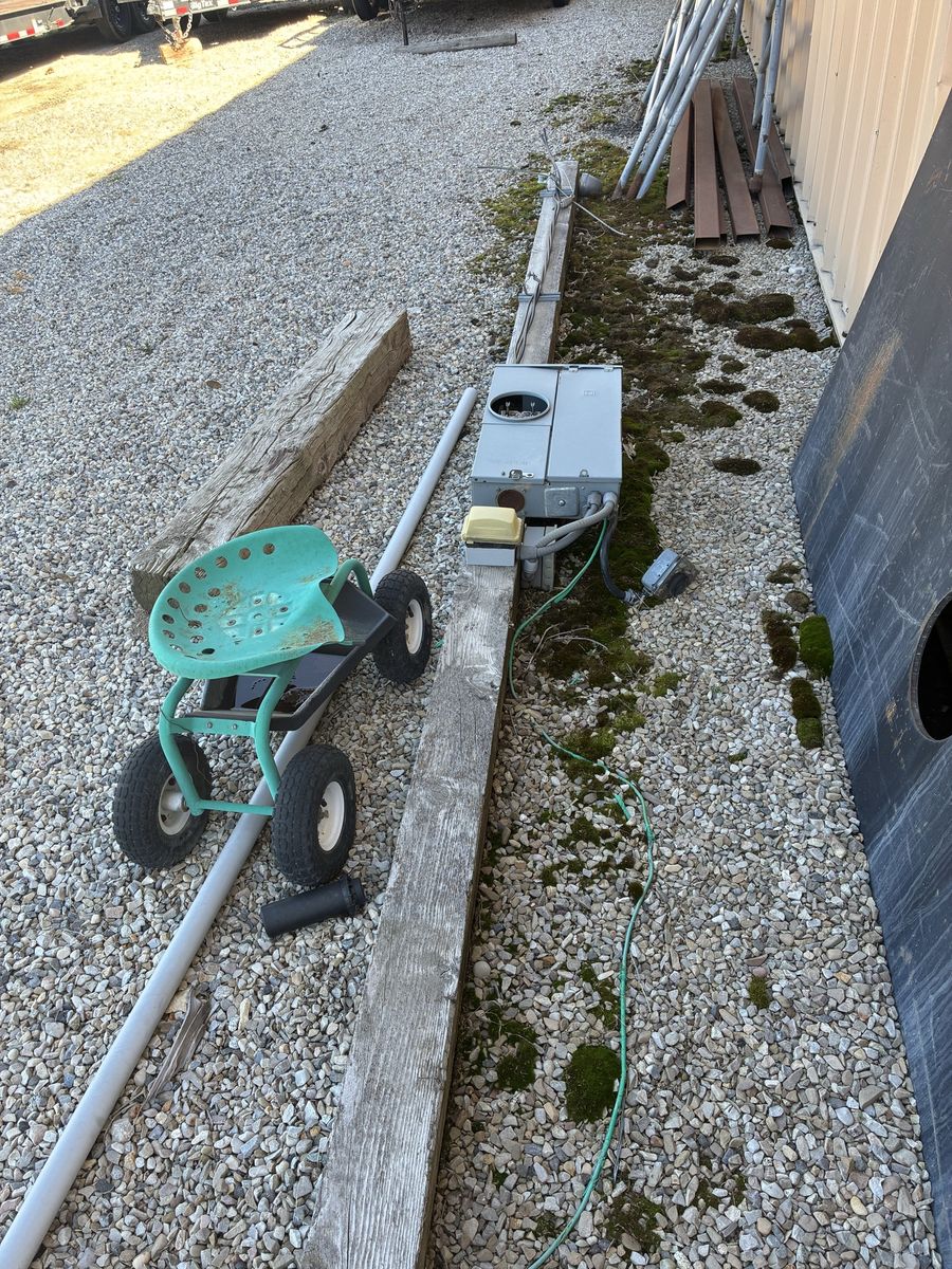 Temp Power Pole