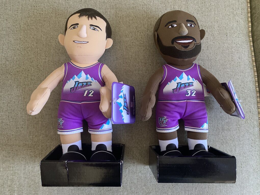 Stockton And Malone Plush Dolls