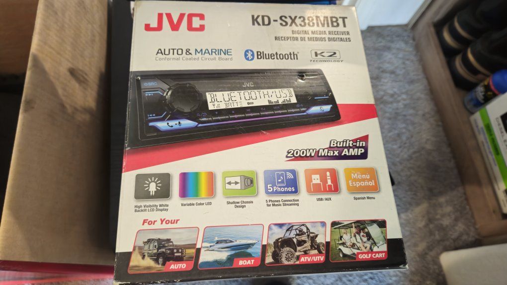 JVC KD-SX38MBT Head Unit