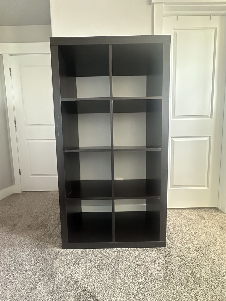 Cube Cubby dark brown $40 OBO