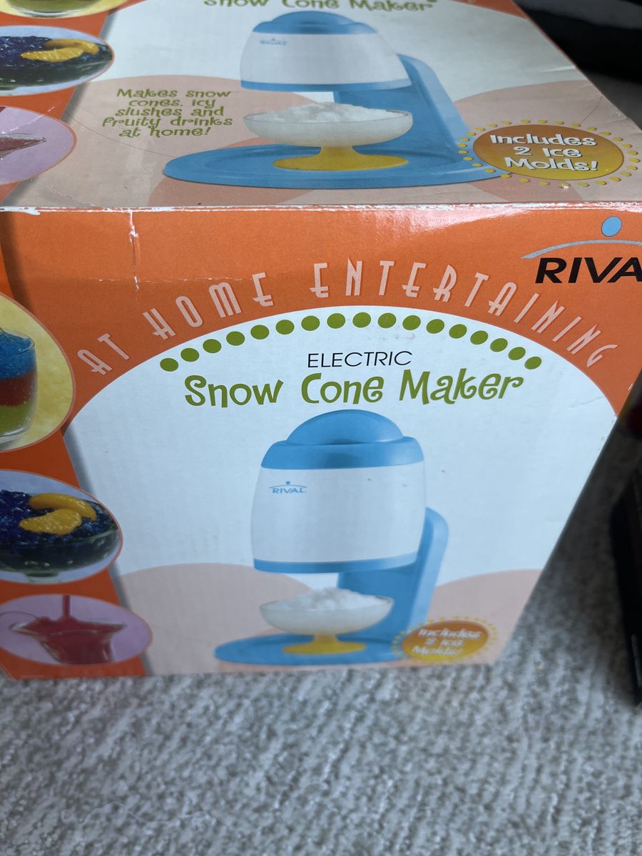 Rival snow cone maker