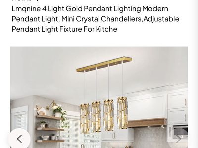 4 Light Pendent