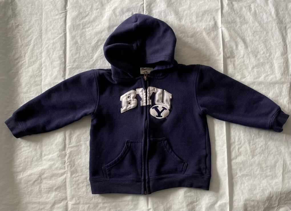 BYU Cougars Toddler 4T Full-Zip Hooded Sweatshirt