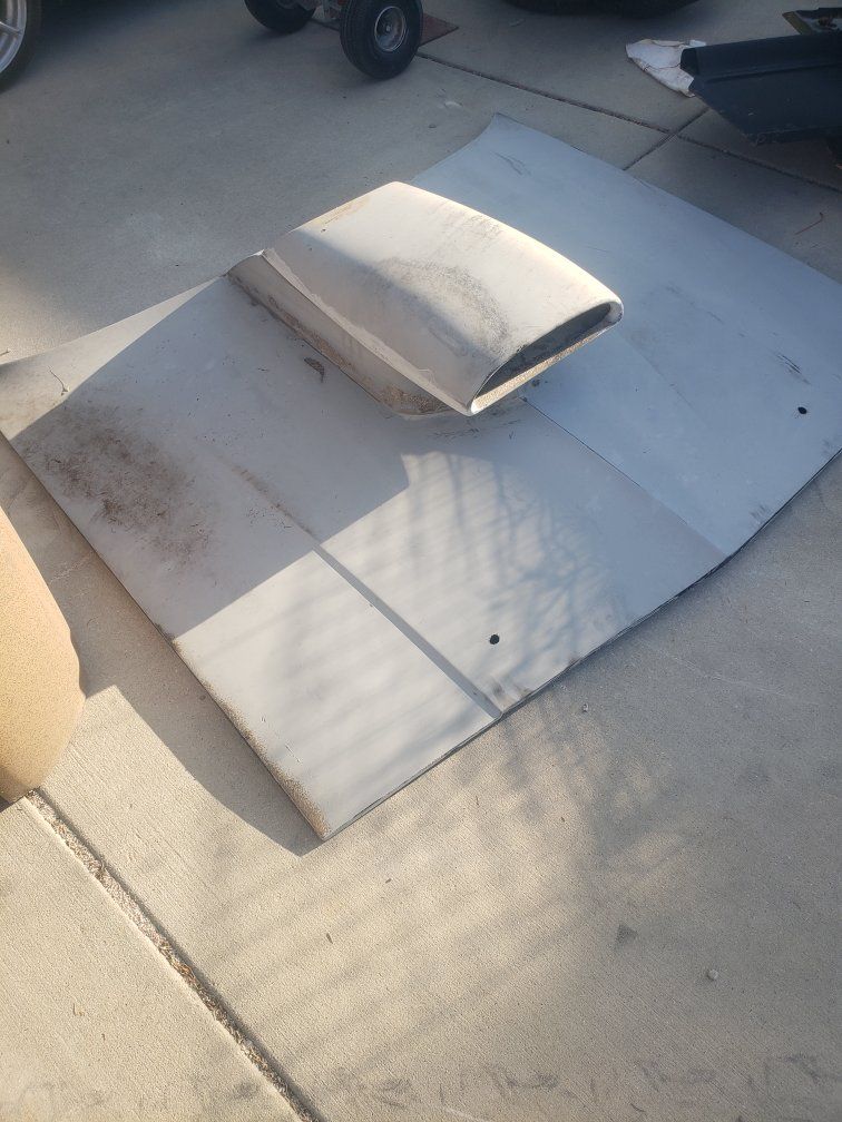fiberglass  hood