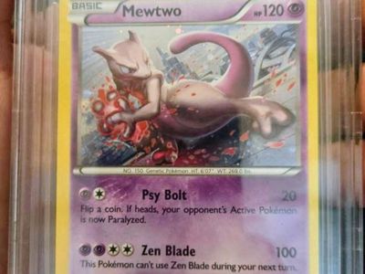 BGS 8.5 NM-MT+ 2014-16 Pokemon Promos XY Black Star #XY101 Mewtwo Mega Mewtwo Collection