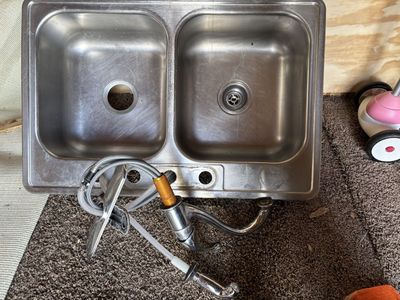 Kitchen Sink 33"x22"