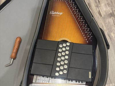 Oscar Schmidt Autoharp 21 Chord OS21C USA Case Ready To Play