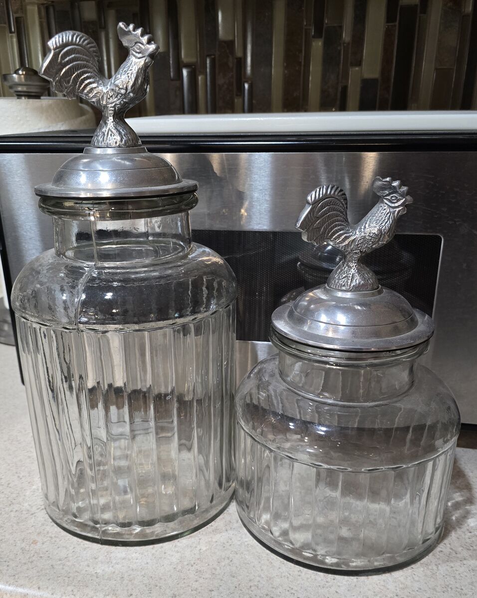 Chicken Rooster Canister Set