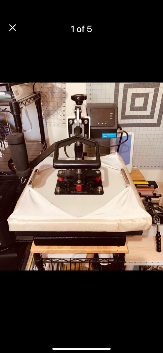 15 x 15 Swing Away Heat Press  by Heat Press Nation