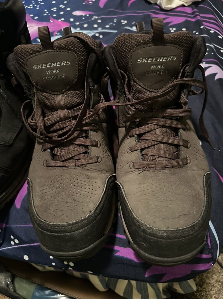 Steel Toe  Workboots Mens