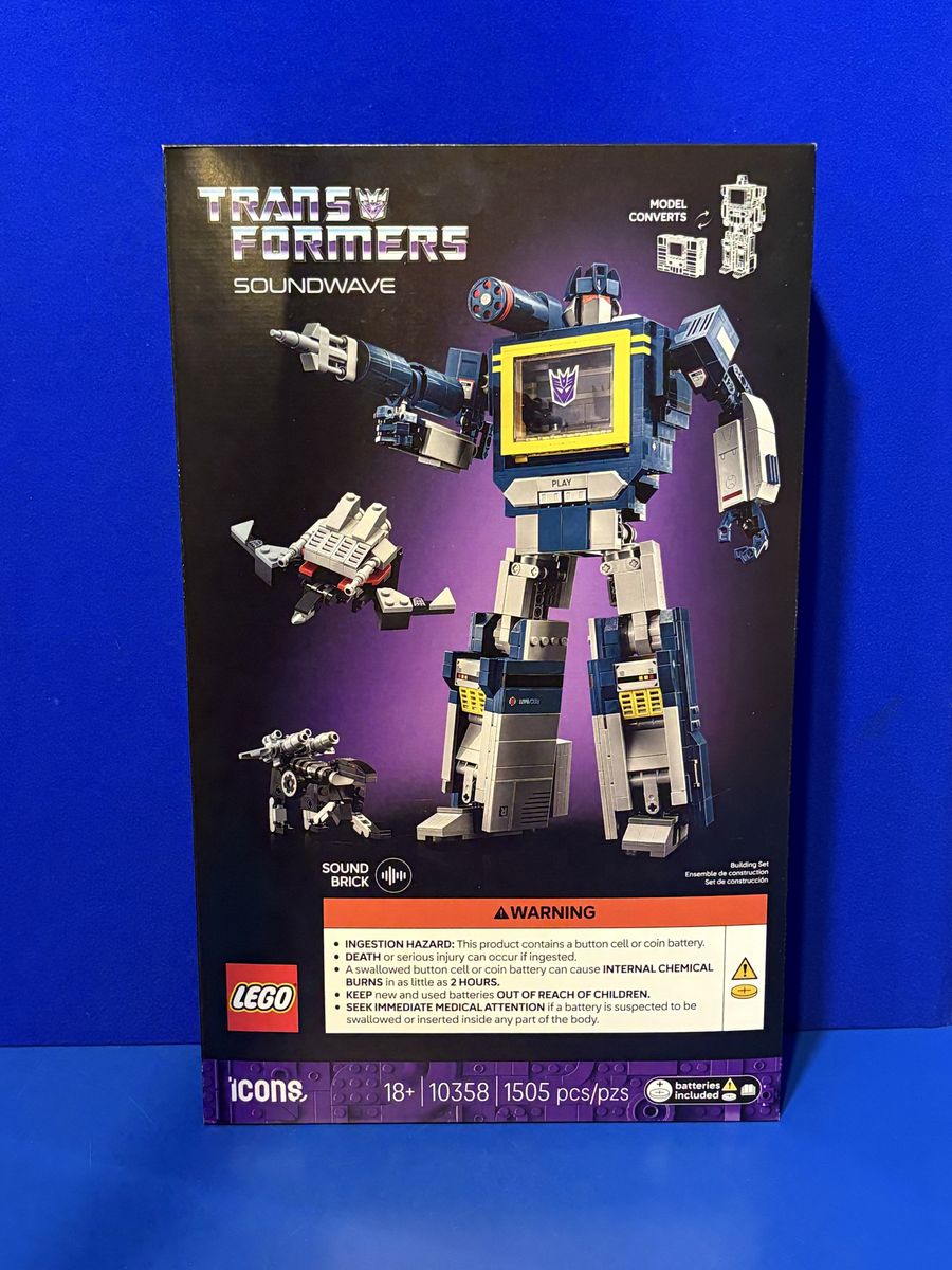 Lego 10358 Transformers Soundwave