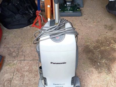 Panasonic OptiFlow HEPA Upright Vacuum Cleaner - TriForce Bare Floor Performance