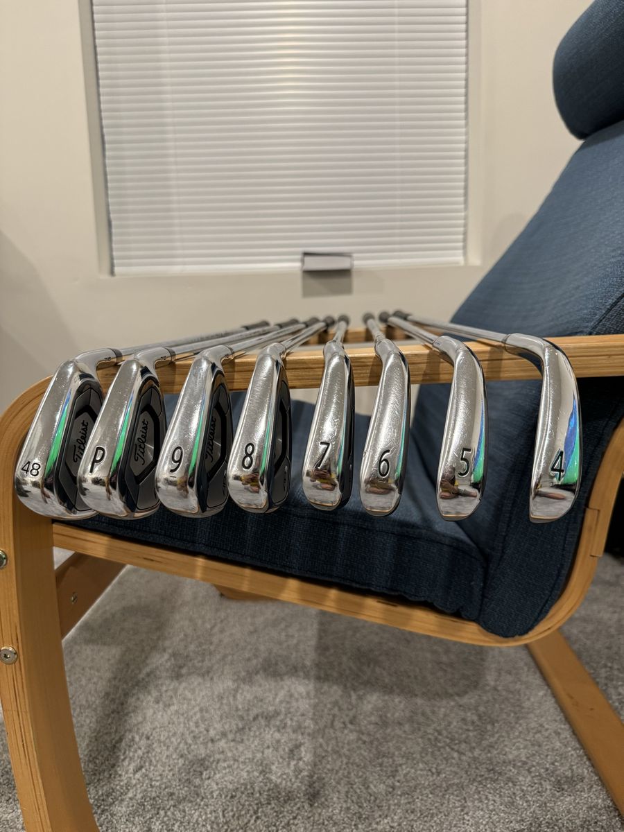 Titleist AP3 Irons Set (4-P, 48*) True Temper AMT S300 Black Stiff Shafts