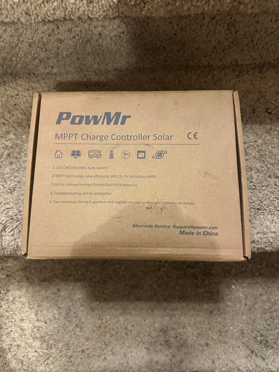 MPPT SOLAR CHARGE CONTROLLER