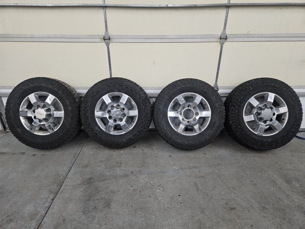 LT 265/70R18 any gmc 8x180 2011 and over 2500 /350