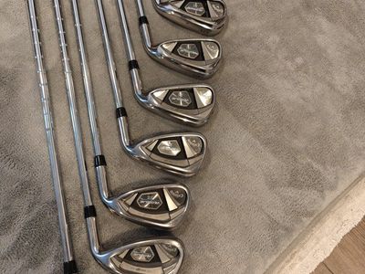 Callaway Rogue X 5-PW, AW Iron Set - True Temper XP 95 Stiff Shafts, Right Hand