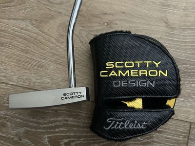 Scotty Cameron Phantom 5 Right Hand 35” Putter Titleist Milled Face Mallet Golf Club