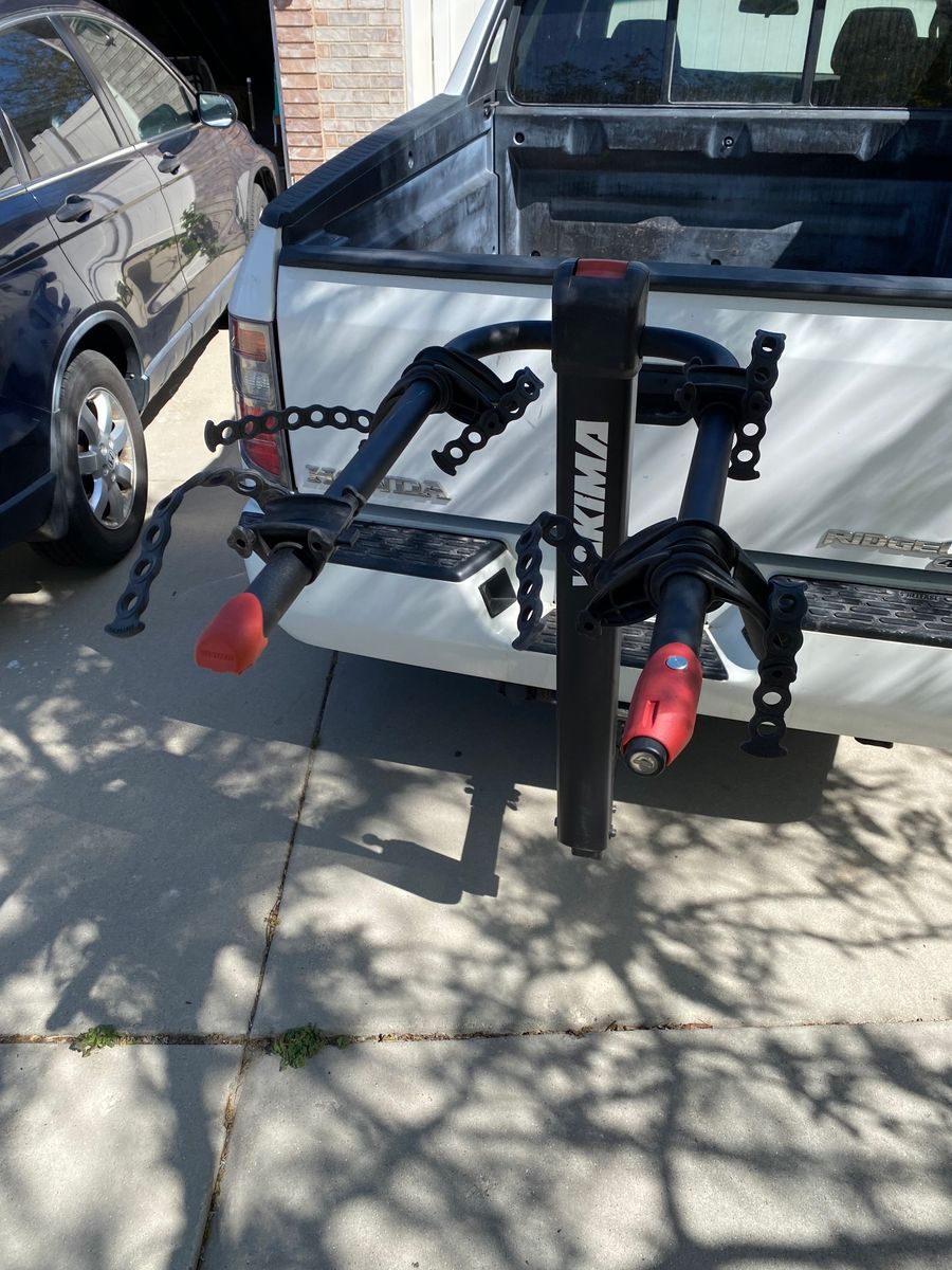 Yakima Hitch Mounted Bike Rack for three bikes
