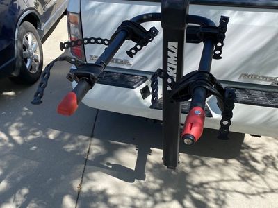 Yakima Hitch Mounted Bike Rack for three bikes