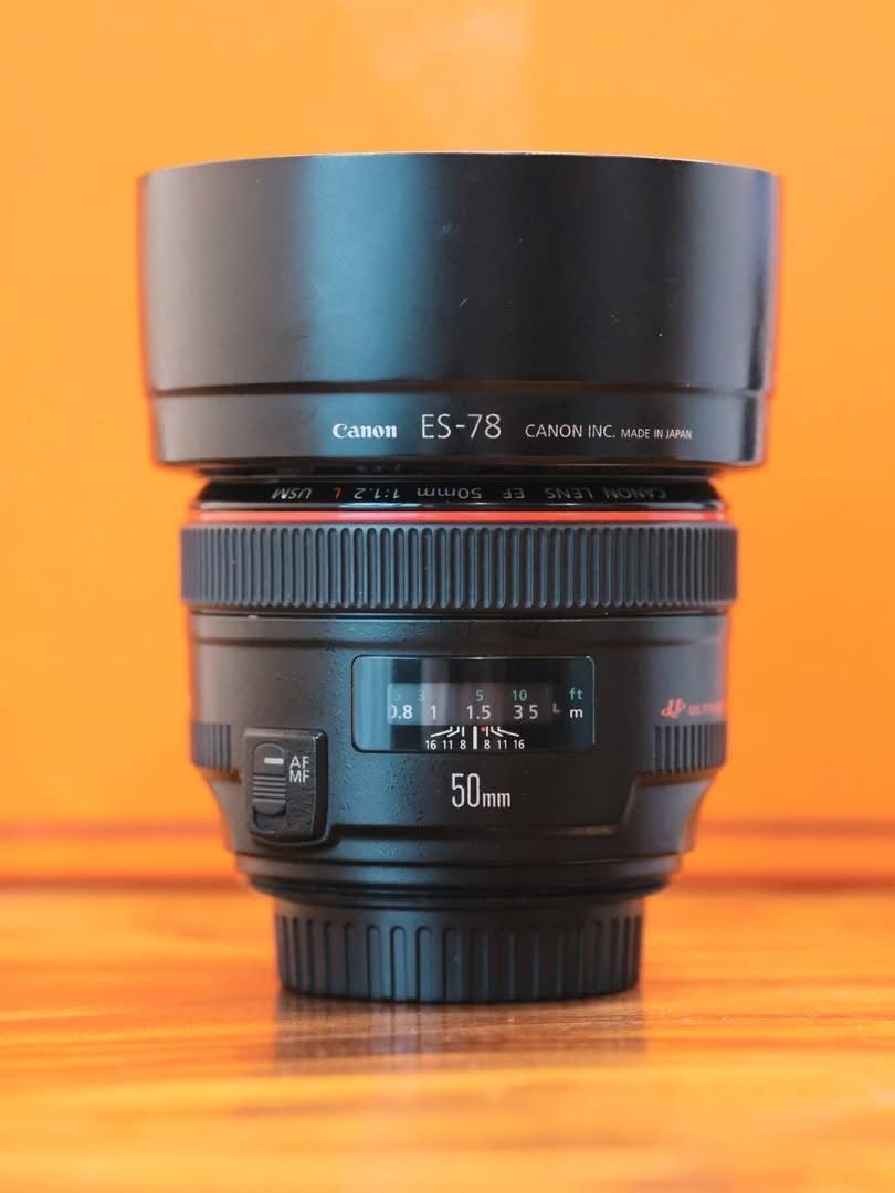 Canon Ef 50mm 1.2L