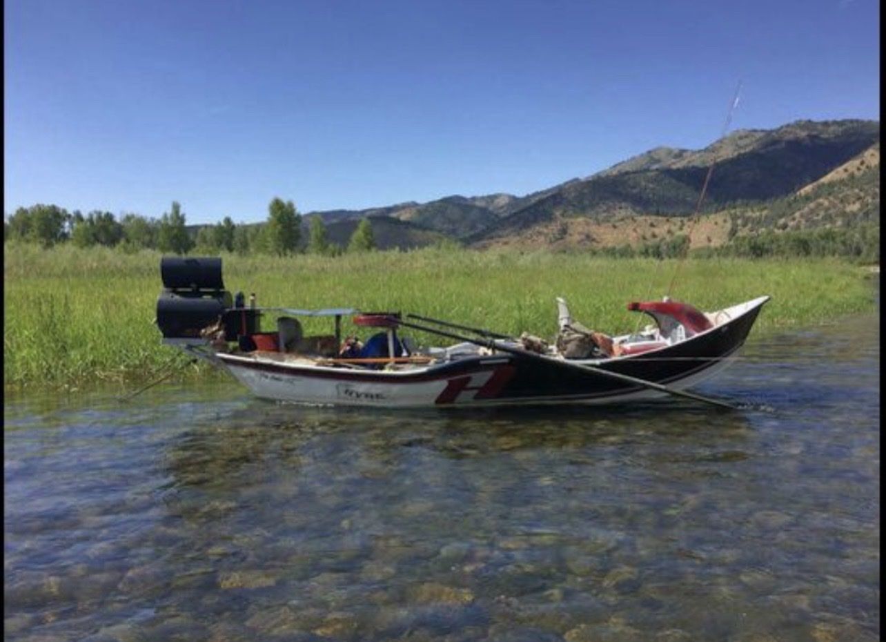 2011 Hyde Pro Series XL Low Profile Drift Boat