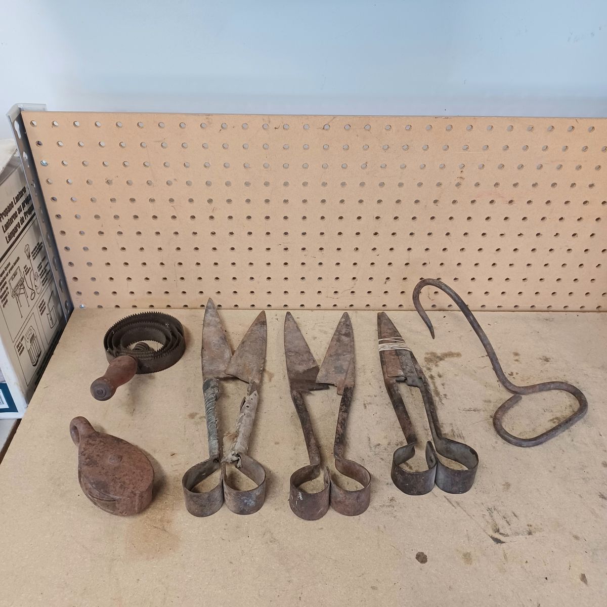 Antique farm tools