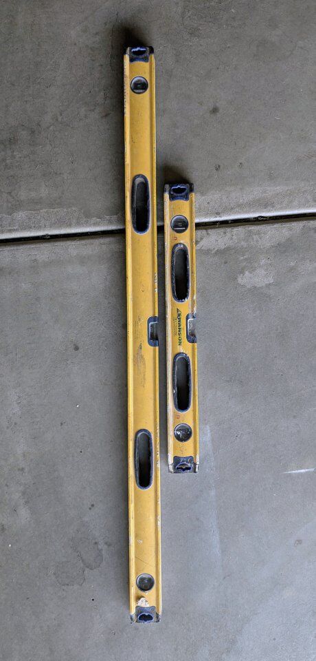 Swanson 48" & 24" levels