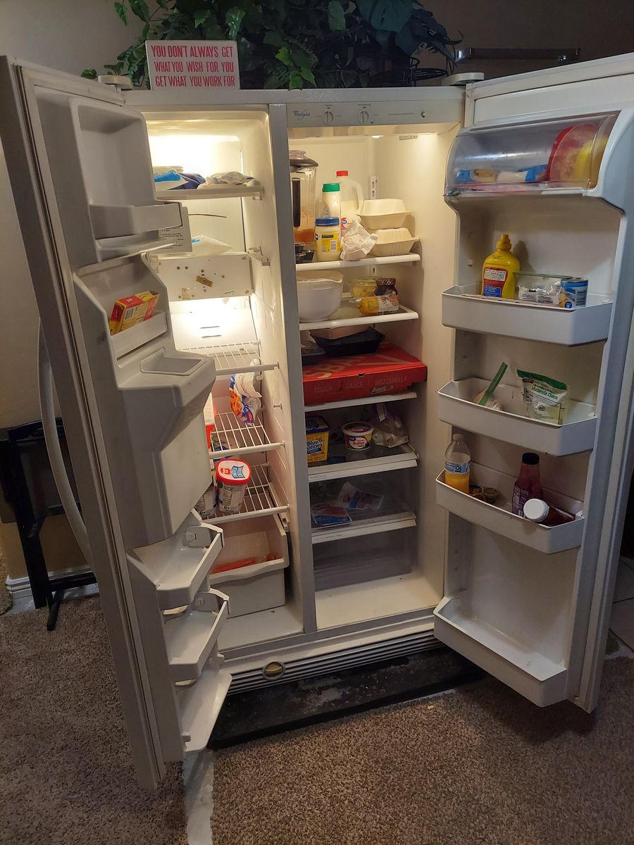 Side by Side Refrigerator. Must sell this weekend.