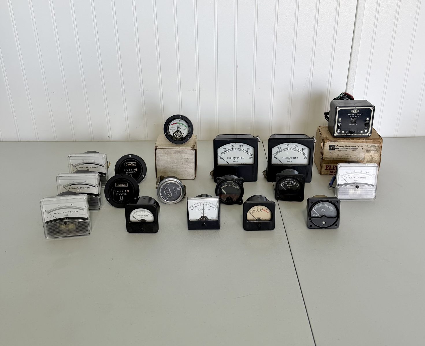 Vintage Meters & Indicators Lot of 17