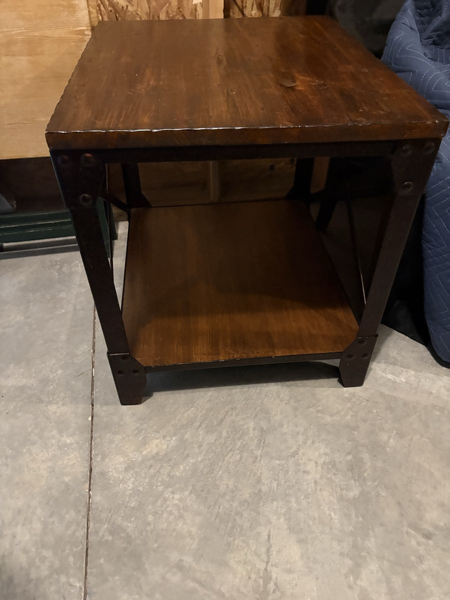 Metal end Table