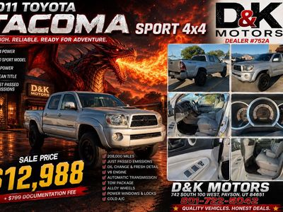 2011 Toyota Tacoma V6