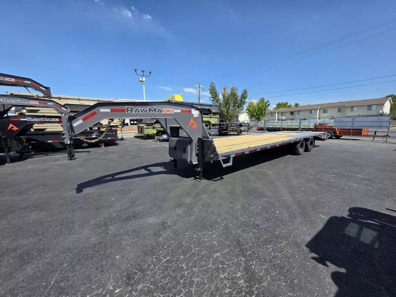 2026 RawMaxx 30' FDXD Gooseneck 20K with Duals and