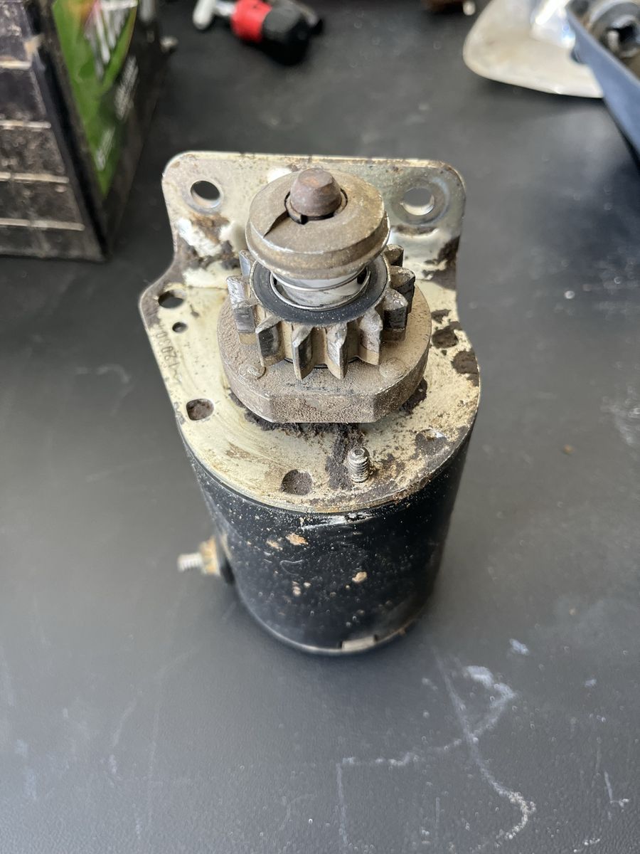Lawn mower starter