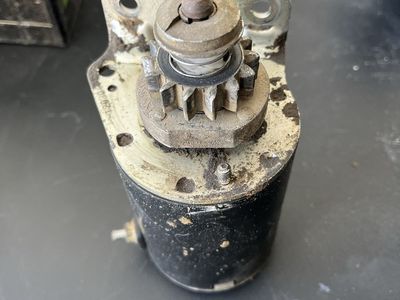 Lawn mower starter