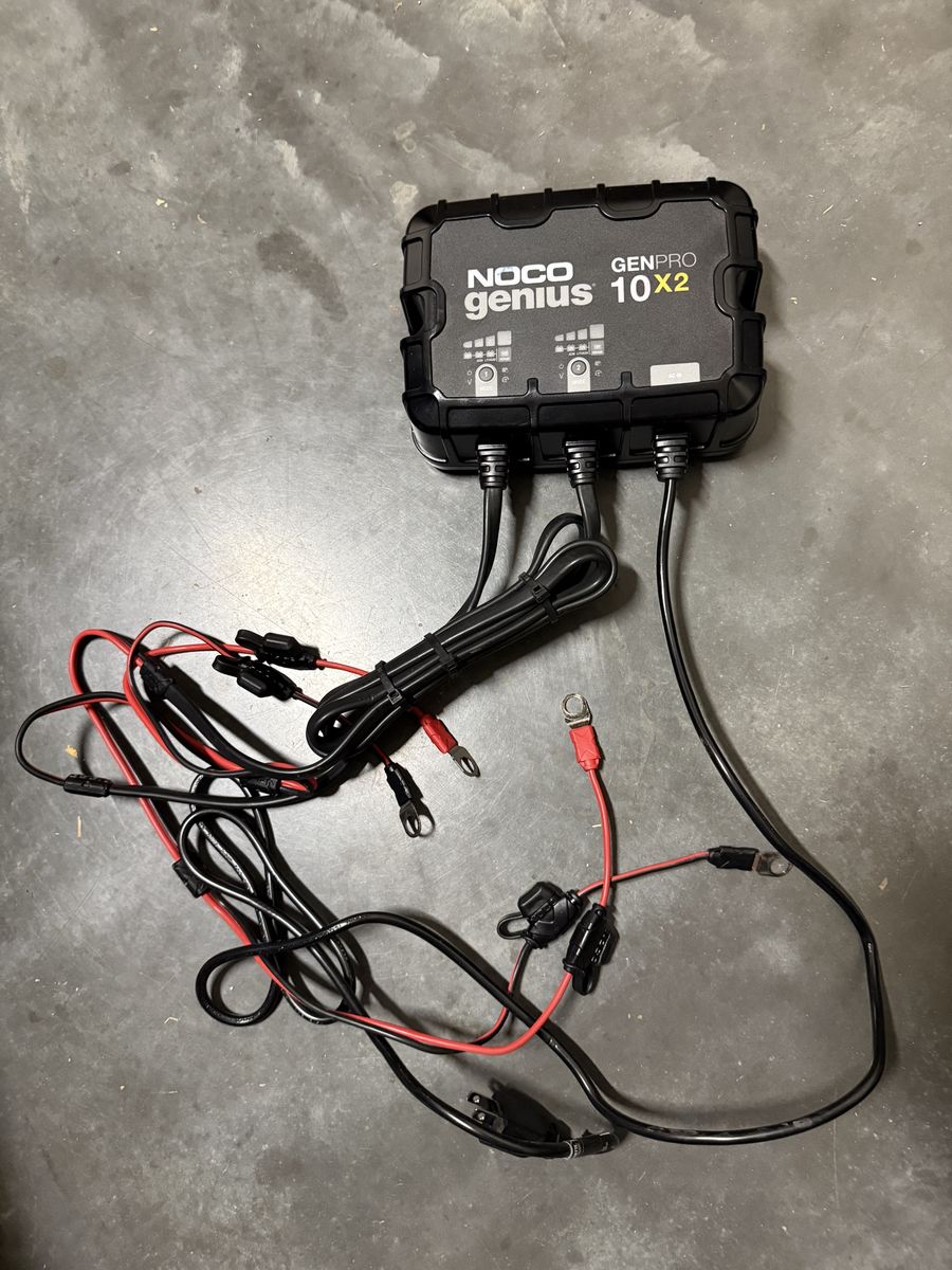 NOCO Genius GENPRO10X2 2-Bank 20A Battery Charger